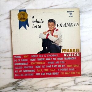 A Whole Lotta Frankie Frankie Avalon Vintage Vinyl Record LP